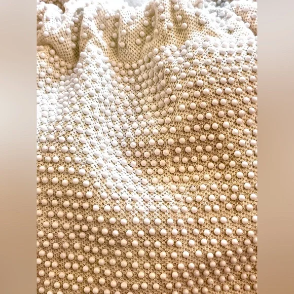 Vintage 1960's Colorful Candy Dot Reversible Drawstring Bag - Picture 7 of 7